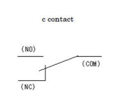 Basic Switch: NO, NC and COM Contact Terminal