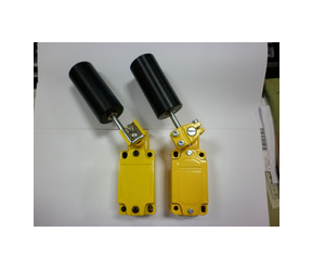 Custom actuators attached to the MJ-7204 limit switch.