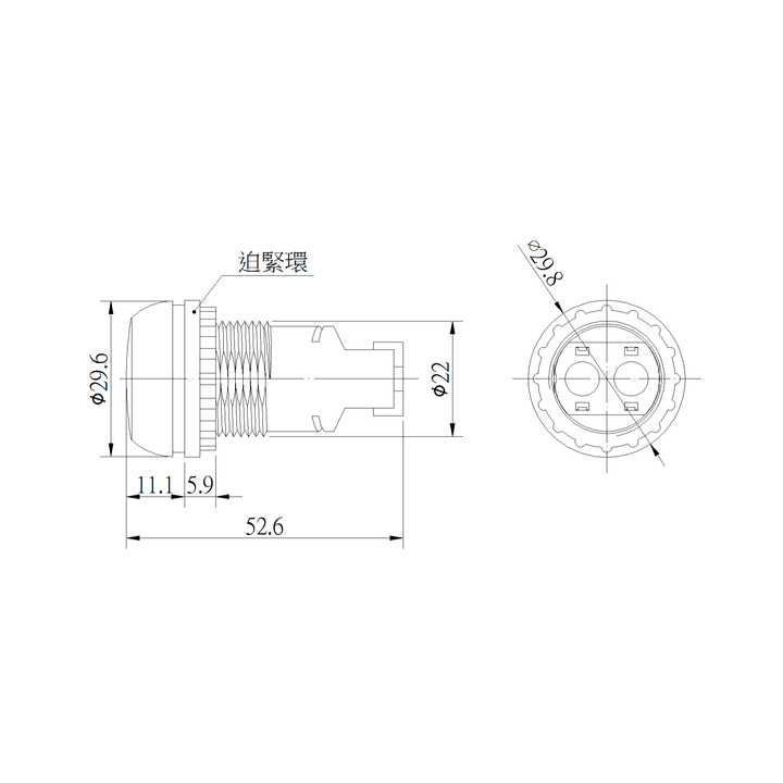 M22LC-F-E06-BL