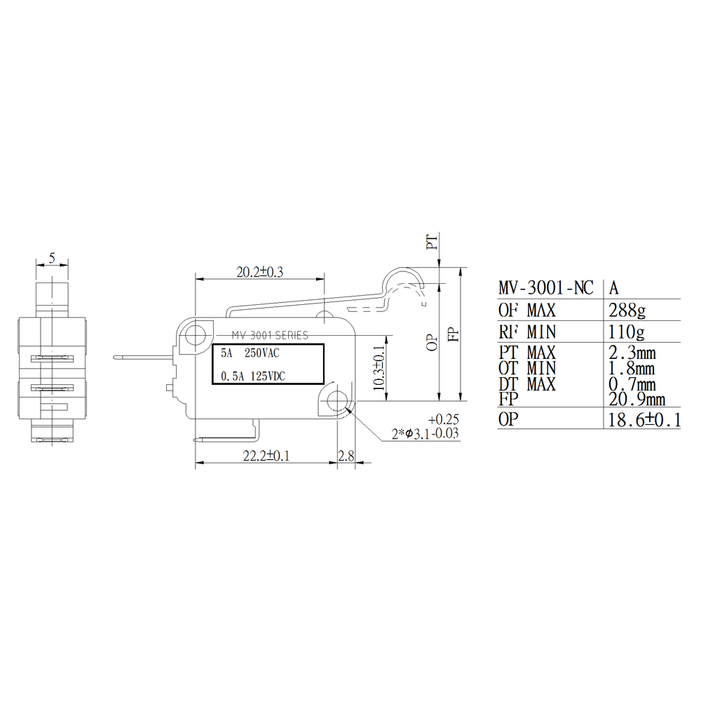 MV-3001A-NC