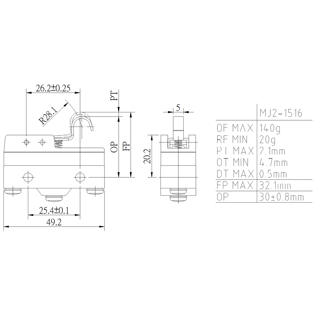 MJ2-1516 PH-20