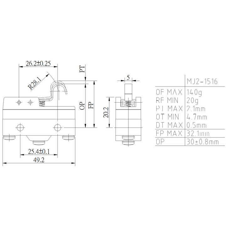 MJ2-1516 PH-20