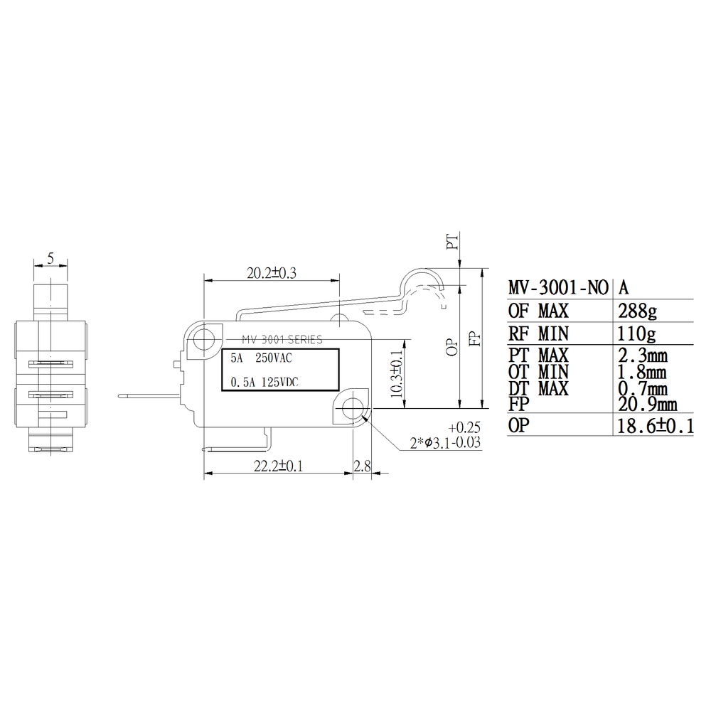 MV-3001A-NO