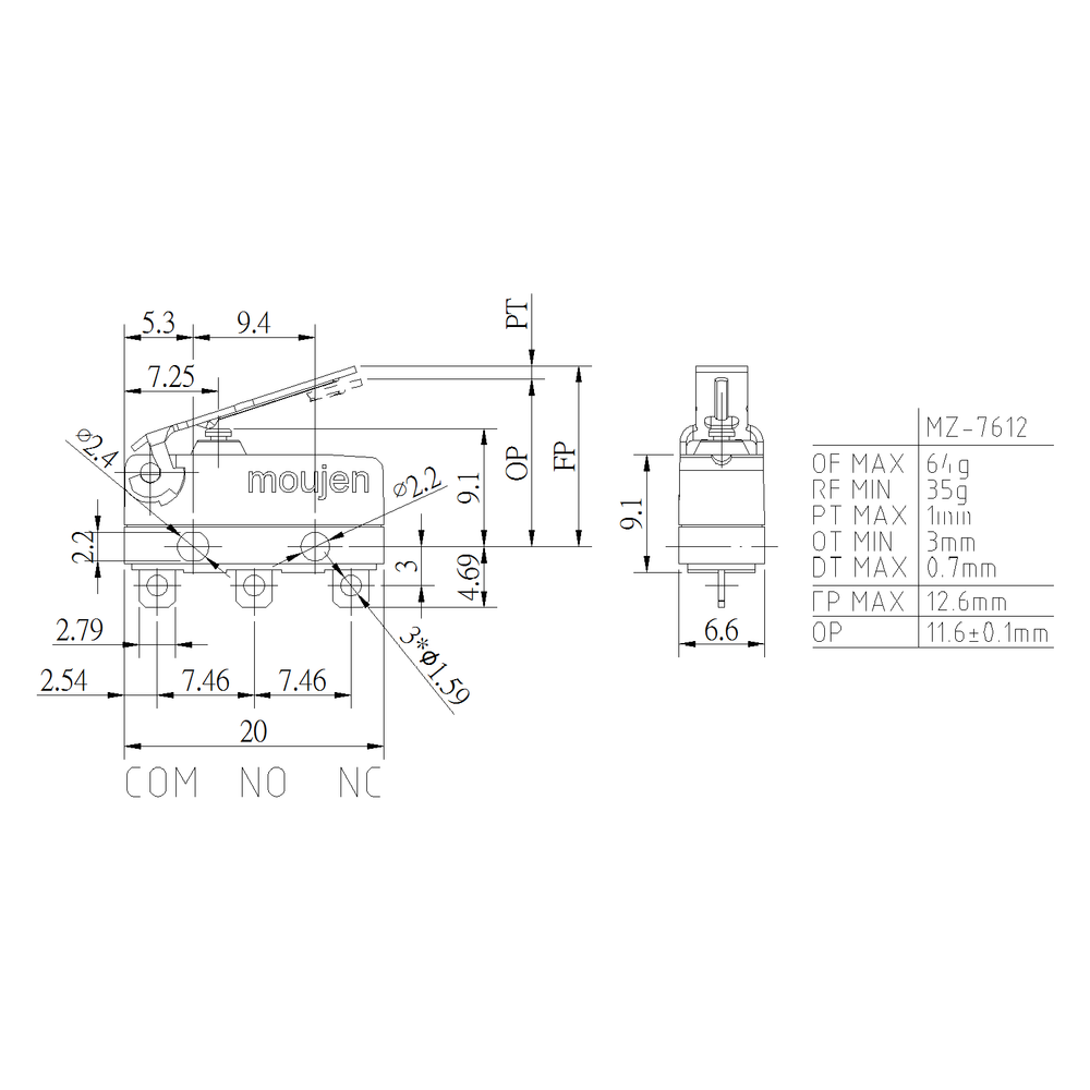 MZ-7612