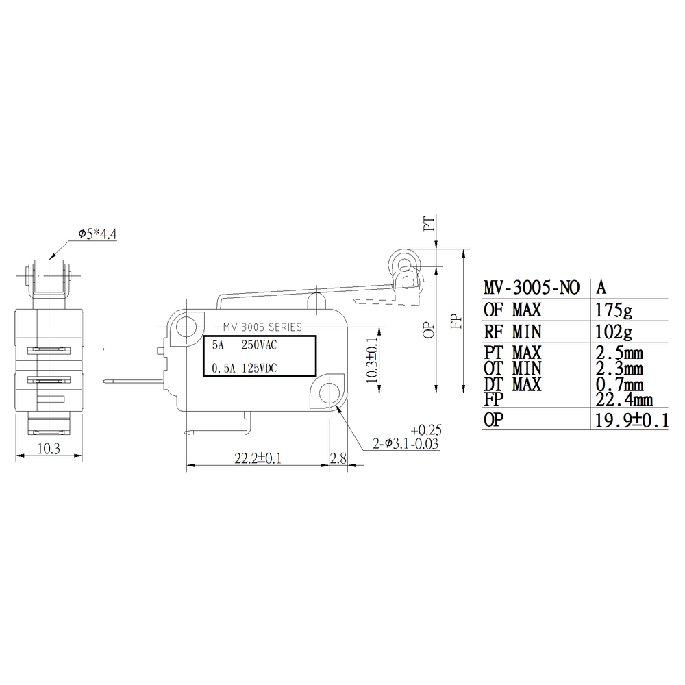 MV-3005A-NO