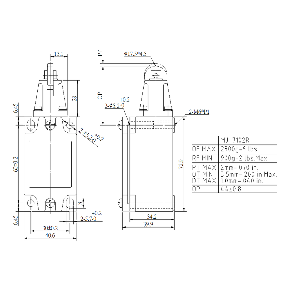 UL MJ-7102R