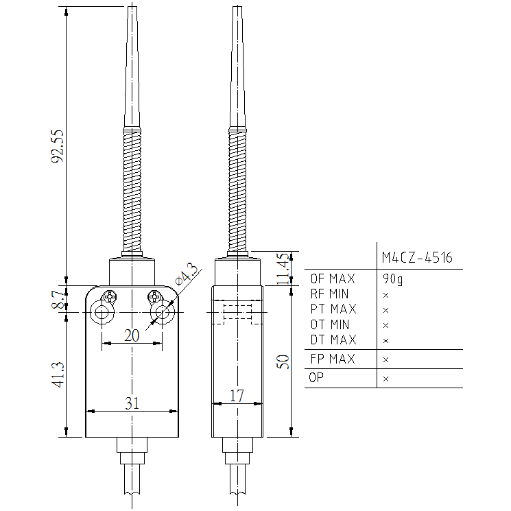 M4CZ-4516-1L