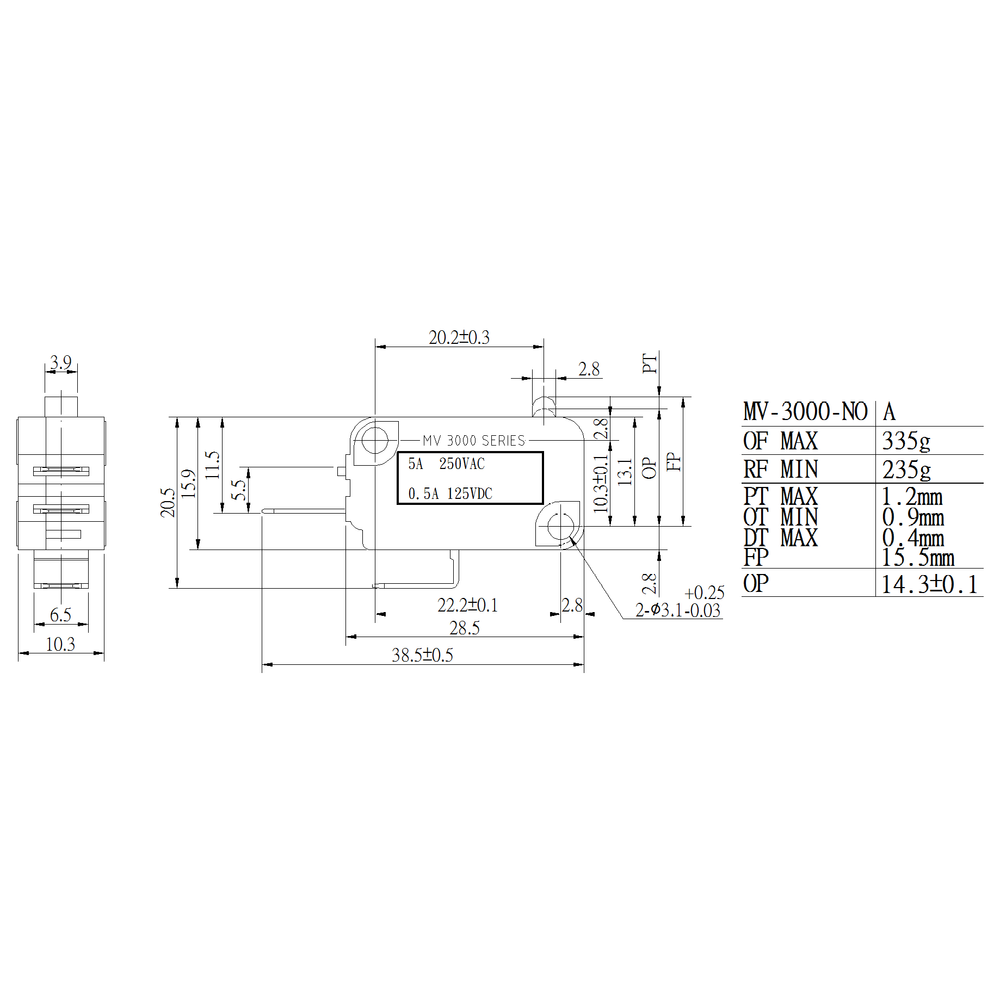 MV-3000A-NO