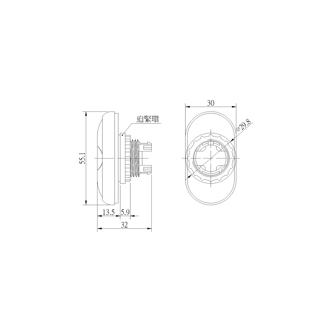 M22DP-SB02-E230-GR