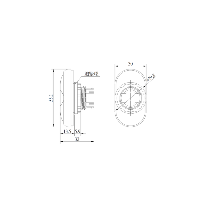 M22DP-SB02-E230-GR