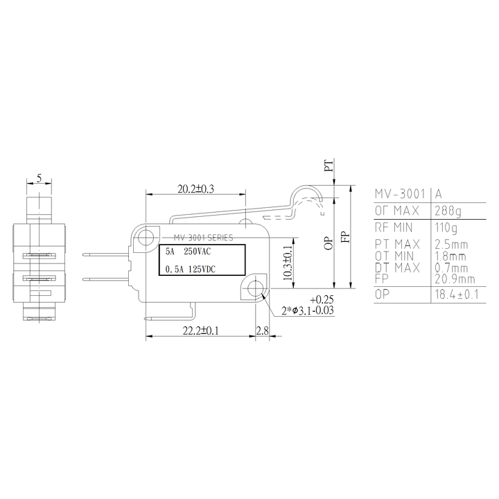 MV-3001A